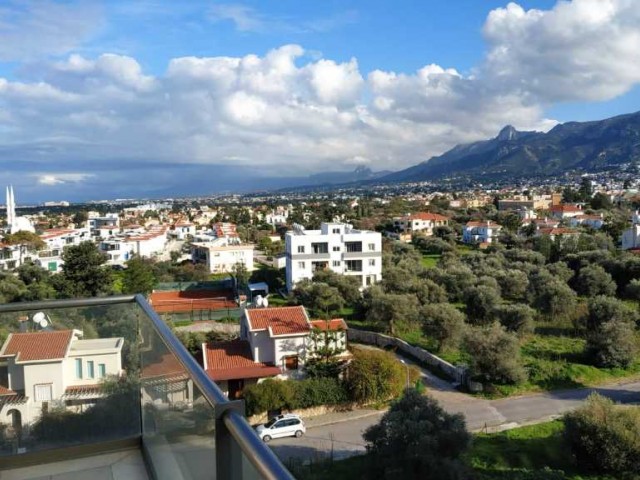 1+1 Wohnung zur Miete in der Skyport-Residenz Kyrenia Doğanköy (wird in der ersten Maiwoche verfügbar sein).