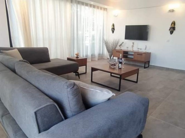 110m2 2+1 flat for sale located in The V residence in the center of Kyrenia