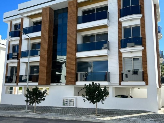 2+1 flat for sale in a newly completed site in Alsancak Atakara market area