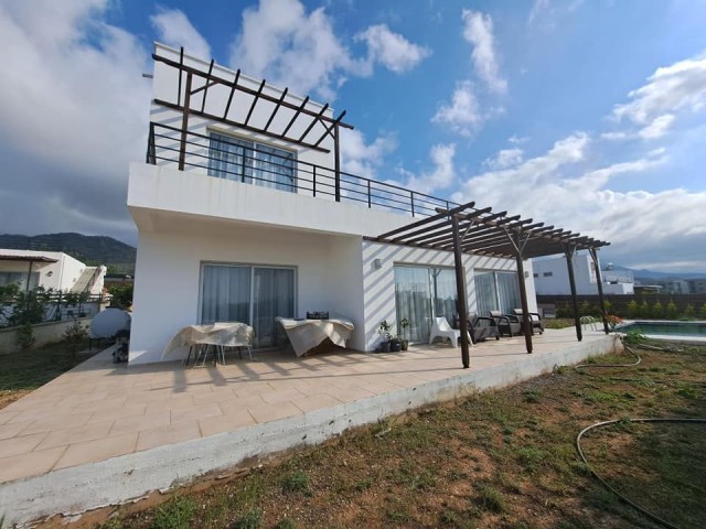 3+1 villa with pool for sale in Bahceli area...