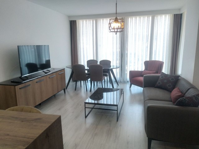 FULLY FURNISHED 2+1 FLAT FOR RENT IN A SECURE COMPLEX WITH POOL IN KYRENIA CENTER
