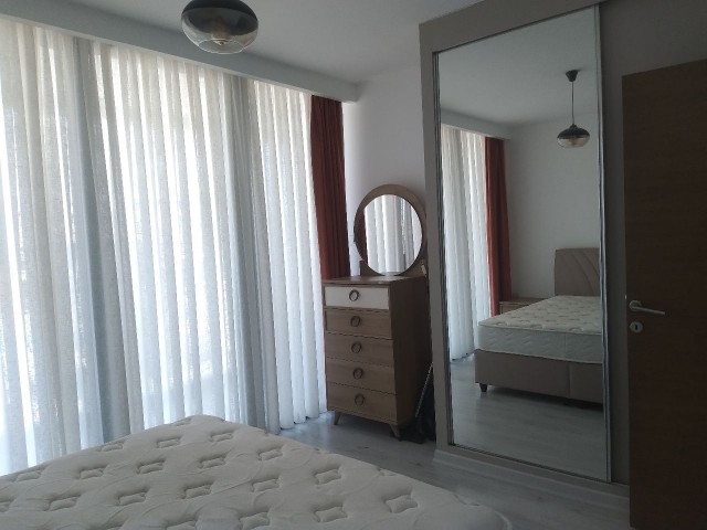 FULLY FURNISHED 2+1 FLAT FOR RENT IN A SECURE COMPLEX WITH POOL IN KYRENIA CENTER