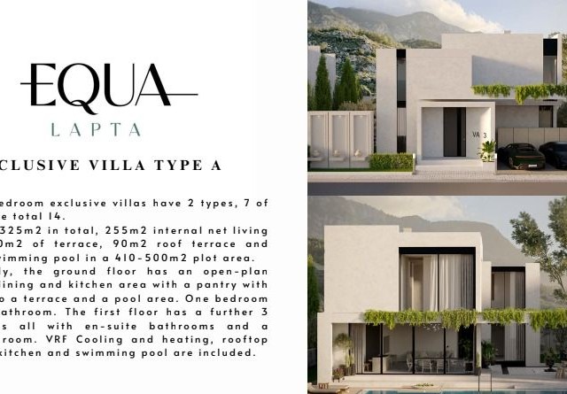 Denize 400 mt uzaklıkta satılık 4+1 325m2 modern villa (48 ay şirkete borçlanma imkanı )