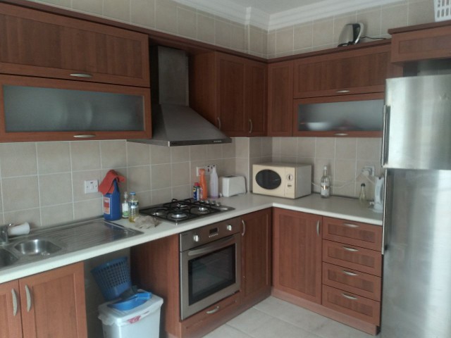 Fully furnished 4+1 duplex penthouse flat for sale in Kyrenia Center with Pool.