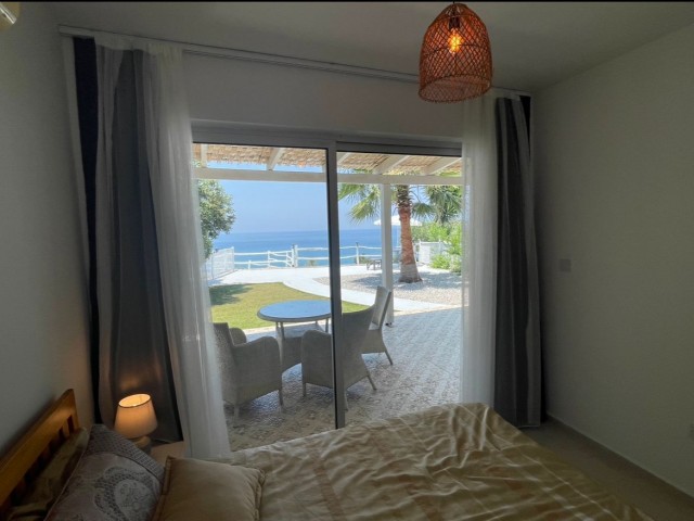 آپارتمان 2+1 کاملاً مبله روبروی ساحلی برای اجاره در ESENTEPE BAHÇELİ