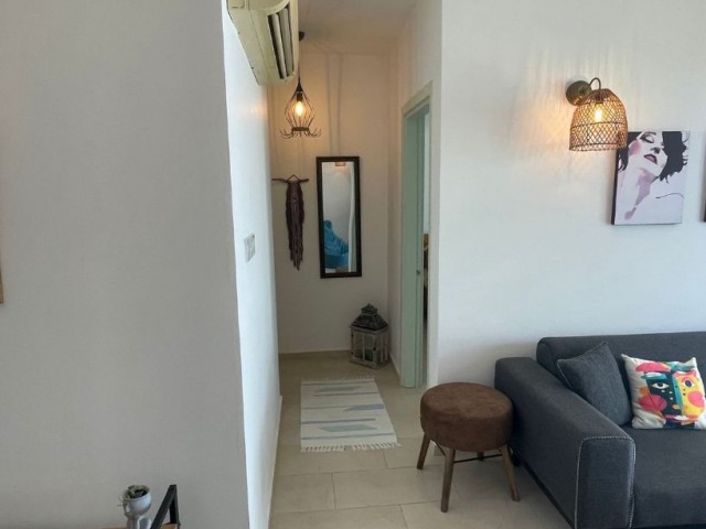 آپارتمان 2+1 کاملاً مبله روبروی ساحلی برای اجاره در ESENTEPE BAHÇELİ