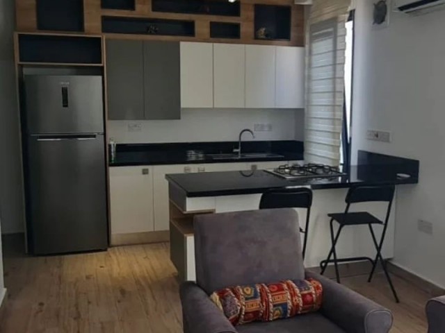 Fully furnished 1+1 flat for rent in Ozanköy area, within walking distance of Final University and Doğa College