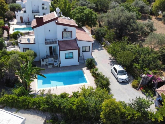 A villa with a private swimming pool on a half-decker detached plot in Ozankoy.. ** 