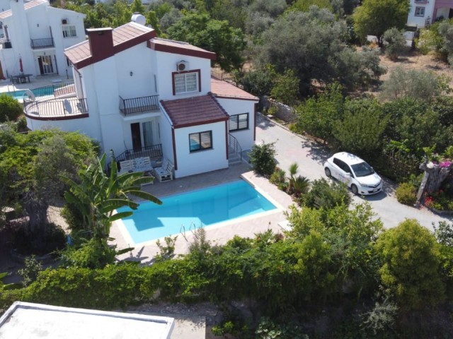 A villa with a private swimming pool on a half-decker detached plot in Ozankoy.. ** 