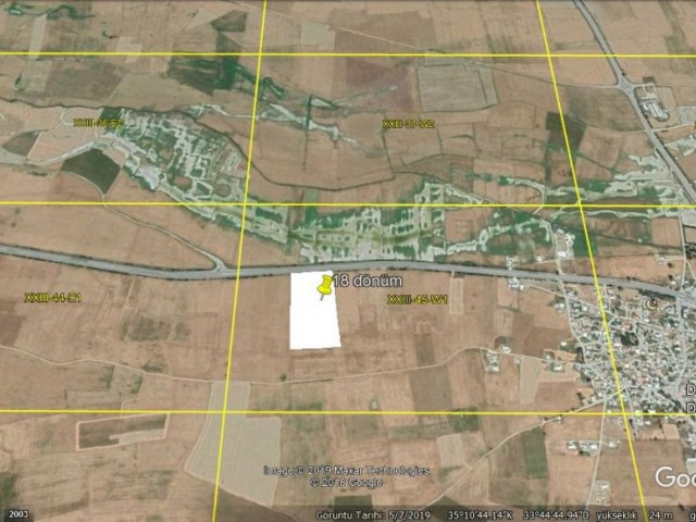 18 acres of land near the highway on four roads ** 