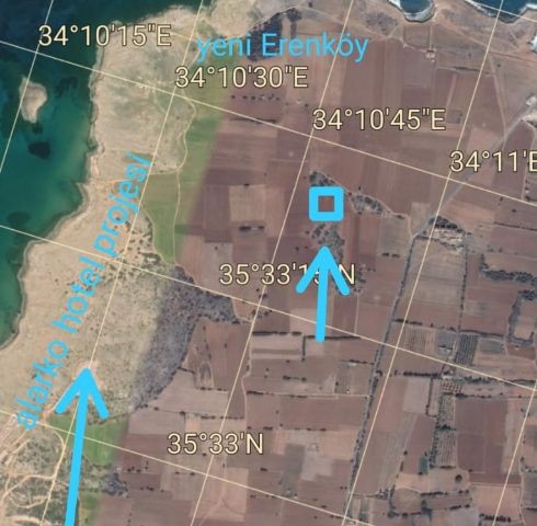 Yeni Erenköy 2 acres 3000 ay2 land ** 