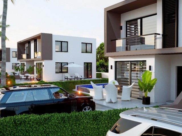 2+1 Wohnungen mit Gartenboden oder Terrasse in İskele Ötüken