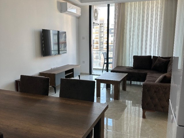 Fully luxury furnished 2+1 brand new flats for rent in Iskele Long beach