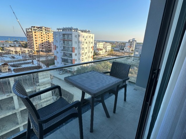 İskele Long beach de full lux eşyalı 2+1  sıfır kiralık daireler 