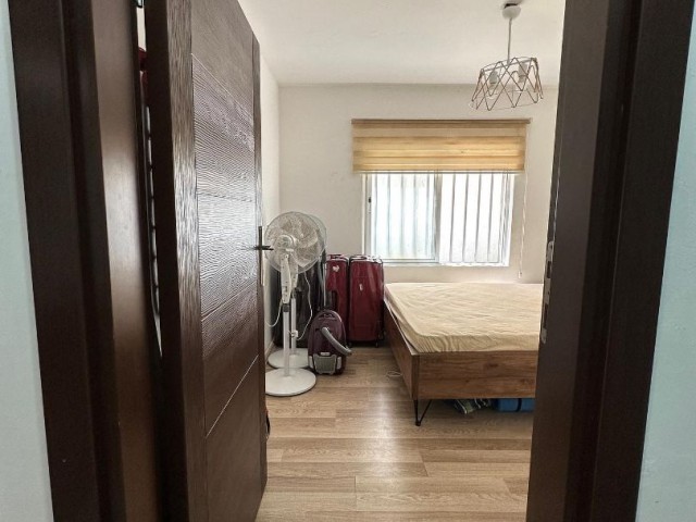 4+1 fully furnished flat for sale with garden in Famagusta Gulsere