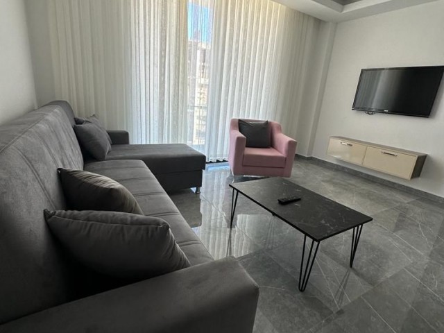 2+1 fully furnished new flat for rent in Iskele long beach