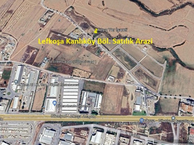 2 Decares of Land for Sale at the Entrance of Nicosia Kanlıkoy