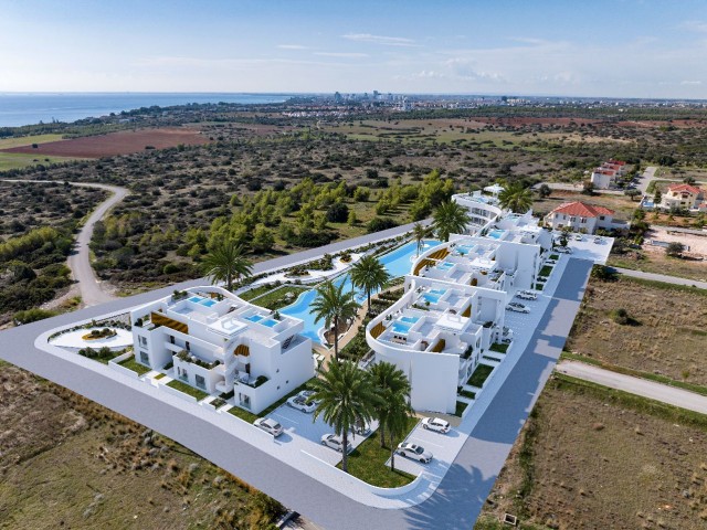 Flats with Shared and Private Pools with Unique Views within Walking Distance to the Sea in the Iske