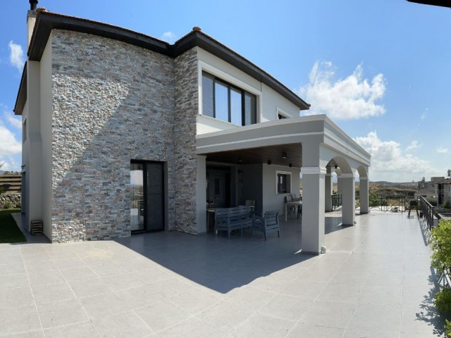 For Sale 4+1 Villa with Unique View in 1 Acre in Gönyeli Region 