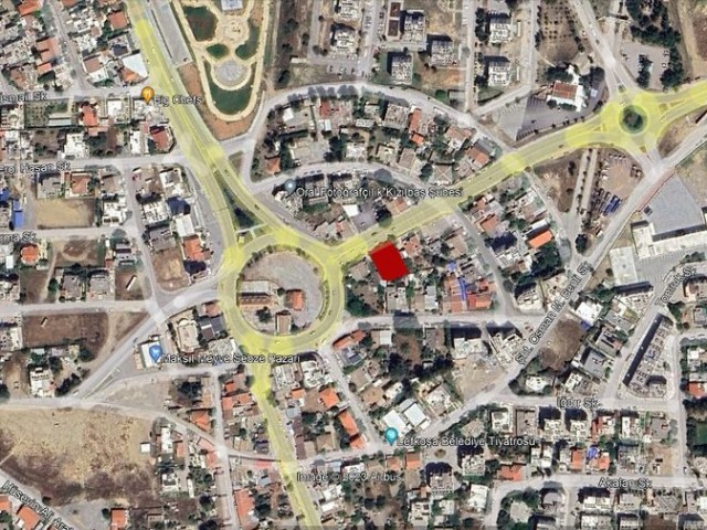 Земельный участок площадью 550 м2 на продажу в Никосии Центр Кизилбас