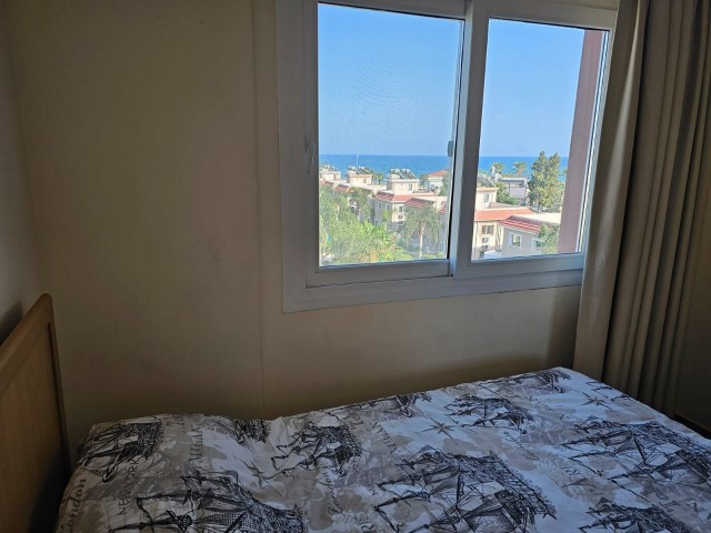 İskele Div. 2+1 Flat for Rent with Sea View in SeaShell Apartment