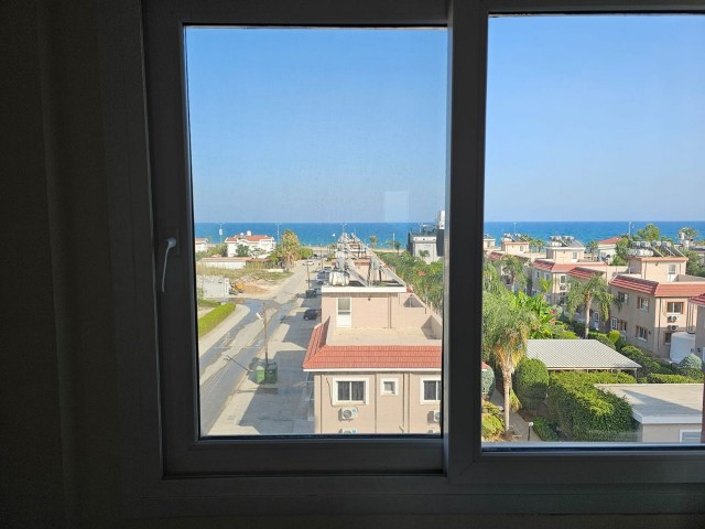 İskele Div. 2+1 Flat for Rent with Sea View in SeaShell Apartment