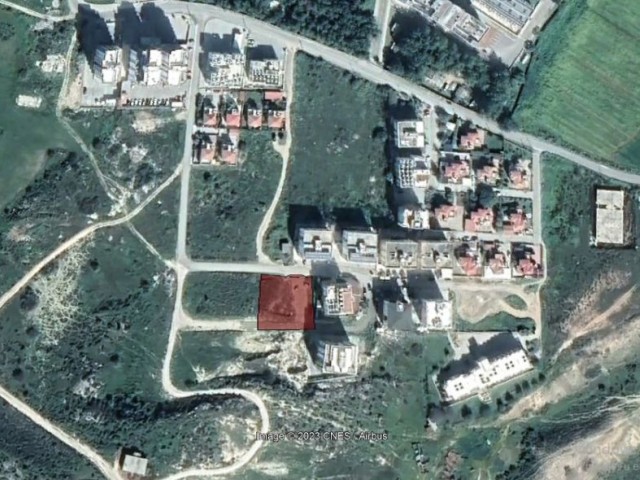 Right Next to the European University of Lefke, 640 m2 Apartment Building Chapter 96 Plot For Sale