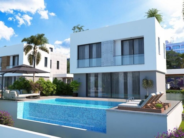 Unsere 500 m2 große Villa mit 4 Schlafzimmern, Pool und eigenem Keller in herrlicher Lage in der Region Kyrenia Çatalköy steht zum Verkauf