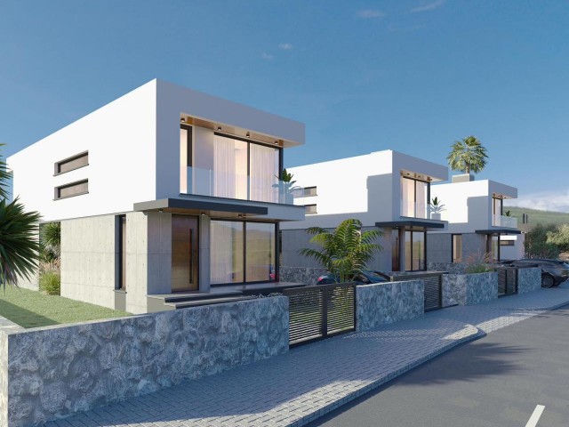 Villas in a Great Location with Duplex and Single Storey Options, 10 Minutes from Nicosia and Kyrenia, are on Sale