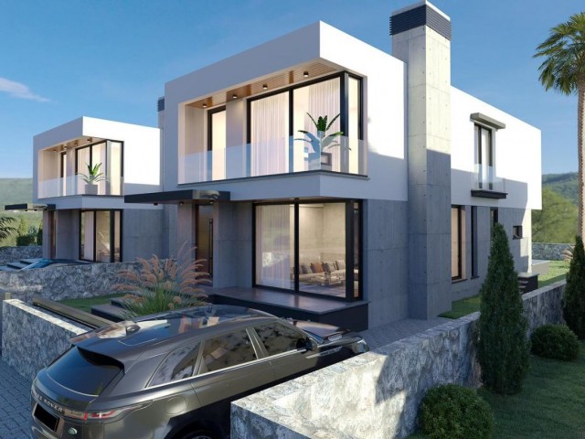 Villas in a Great Location with Duplex and Single Storey Options, 10 Minutes from Nicosia and Kyrenia, are on Sale