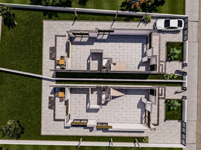 Luxury Villas with 3+1 and 4+1 Options for Sale in Hamitköy Region