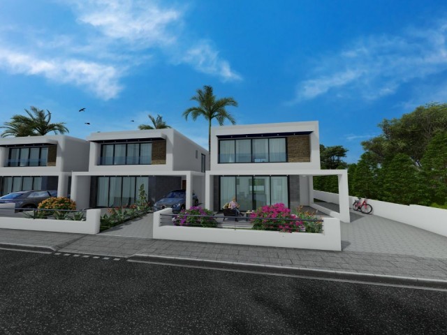 Luxury 3+1 Villas are on Sale in Metehan, the Most Valuable Area of Nicosia