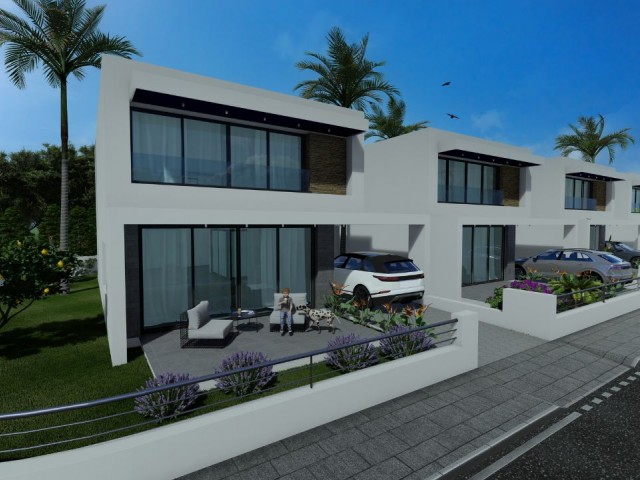 Luxury 3+1 Villas are on Sale in Metehan, the Most Valuable Area of Nicosia