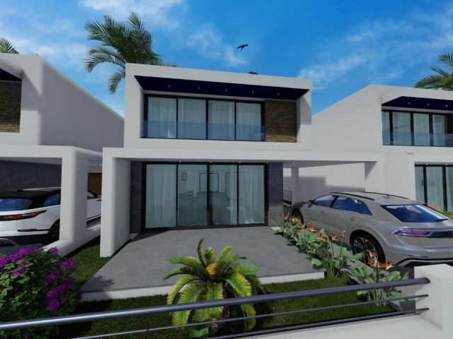 Luxury 3+1 Villas are on Sale in Metehan, the Most Valuable Area of Nicosia