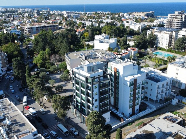2+1 Penthouse-Wohnung mit Meerblick zum Verkauf im Zentrum der Region Kyrenia