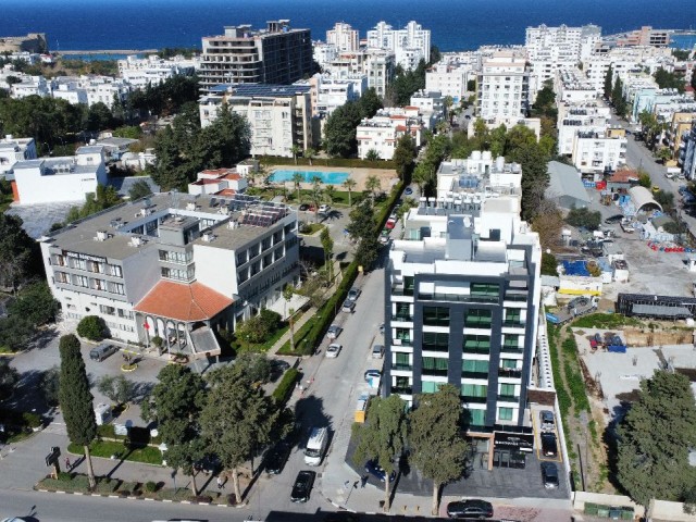 2+1 Sea View Penthouse Flat for Sale in the Center of Kyrenia Region