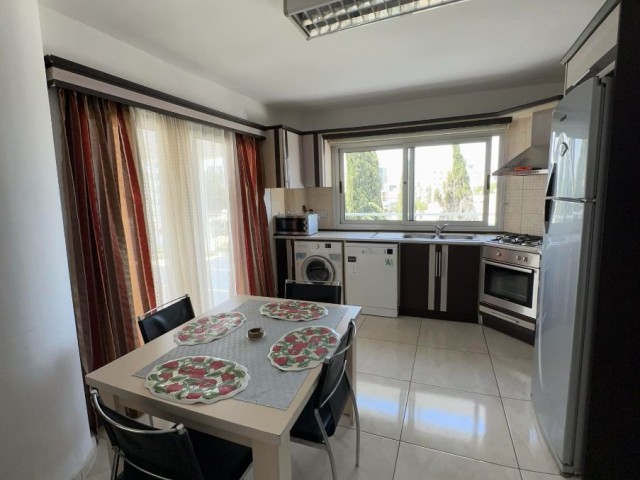 2+1 Fully Furnished Penthouse Flat in Küçük Kaymaklı Area is for DAILY Rental