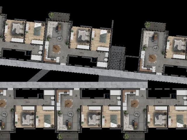 آپارتمان های لوکس متشکل از 2+1 آپارتمان در منطقه اورتاکوی، با ارزش ترین منطقه مسکونی نیکوزیا، برای فروش