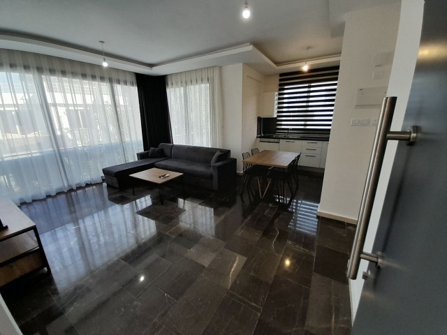 In a complex with 2 swimming pools, in Kyrenia Çatalköy, 90 m² Private Terrace, 2+1, Furnished 1st Floor