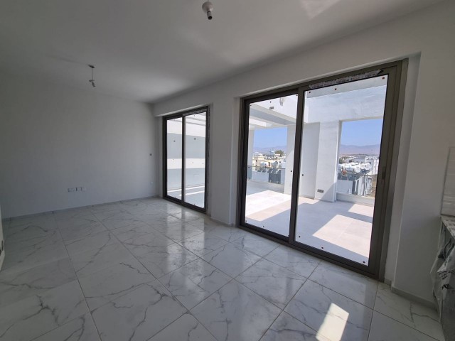 NICOSIA SMALL KAYMAKLI DE ZERO 2+1 LUXURIOUS PENTHOUSE WITH TURKISH COOK 05338764894 ** 