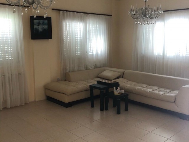 3 + 1 DETACHED VILLA FOR RENT WITH FULL FURNITURE WITH DETACHED POOL IN THE CENTER OF KYRENIA.. ** 