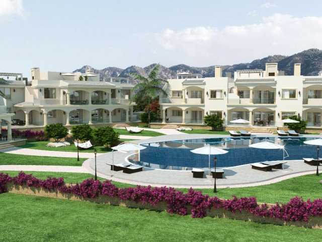 LUXURIOUS LIVING CENTER FOR SALE IN KYRENIA ESENTEPE 2+1 AND 3+1 FLATS FOR DETAILED INFORMATION; 0548 856 86 70