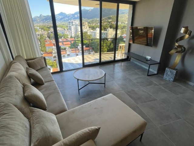 DAILY FULLY FURNISHED 2+1 FLAT FOR RENT IN KYRENIA CENTER..