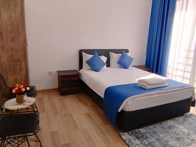 2+1 FULLY FURNISHED 2+1 FULLY FURNISHED RESIDENCE APARTMENT IN THE CENTER OF LIFE IN THE CENTER OF LIFE IN GUINEA. .  IN THE NUSMAR MARKET AREA, WHICH IS ONE OF THE CENTRAL POINTS OF GUINEA, CLOSE TO EVERYWHERE, WITH MANY DISTINGUISHING FEATURES SUCH AS INVERTER AIR CONDITIONING IN EACH ROOM, DOUBLE