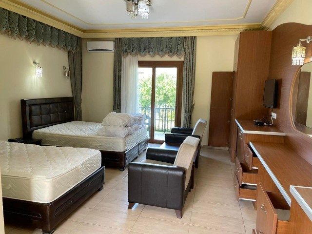 SPACIOUS STUDIO APARTMENTS IN TOUCH WITH NATURE. . .  FULLY FURNISHED, FULLY FURNISHED, INVERTER AIR CONDITIONING, JACUZZI, SPACIOUS WARDROBES WITH MANY ADVANTAGES SUCH AS SPACIOUS WARDROBES, SPACIOUS STUDIO APARTMENTS IN THE ALSANCAK REGION OF GİRNE