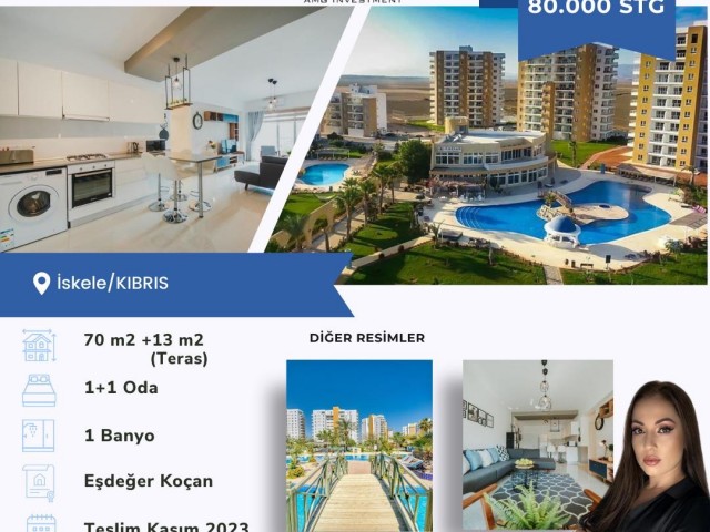 1+1 flat for sale in Pier