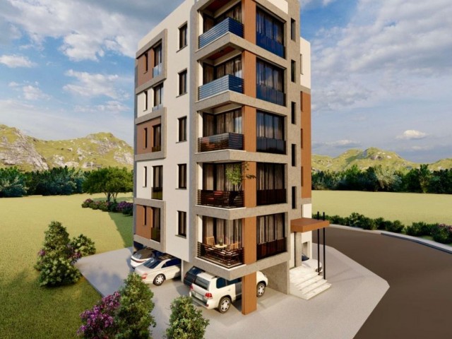 2+1 flats for sale in the new project in Yenişehir, Nicosia