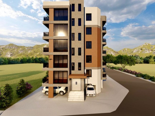 2+1 flats for sale in the new project in Yenişehir, Nicosia