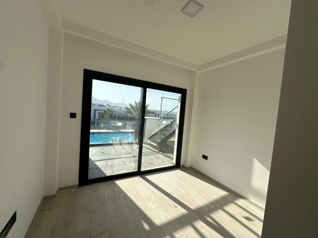 3+1 flats for sale with sea view in Esentepe