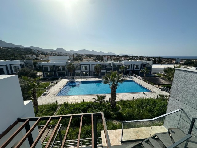 3+1 flats for sale with sea view in Esentepe